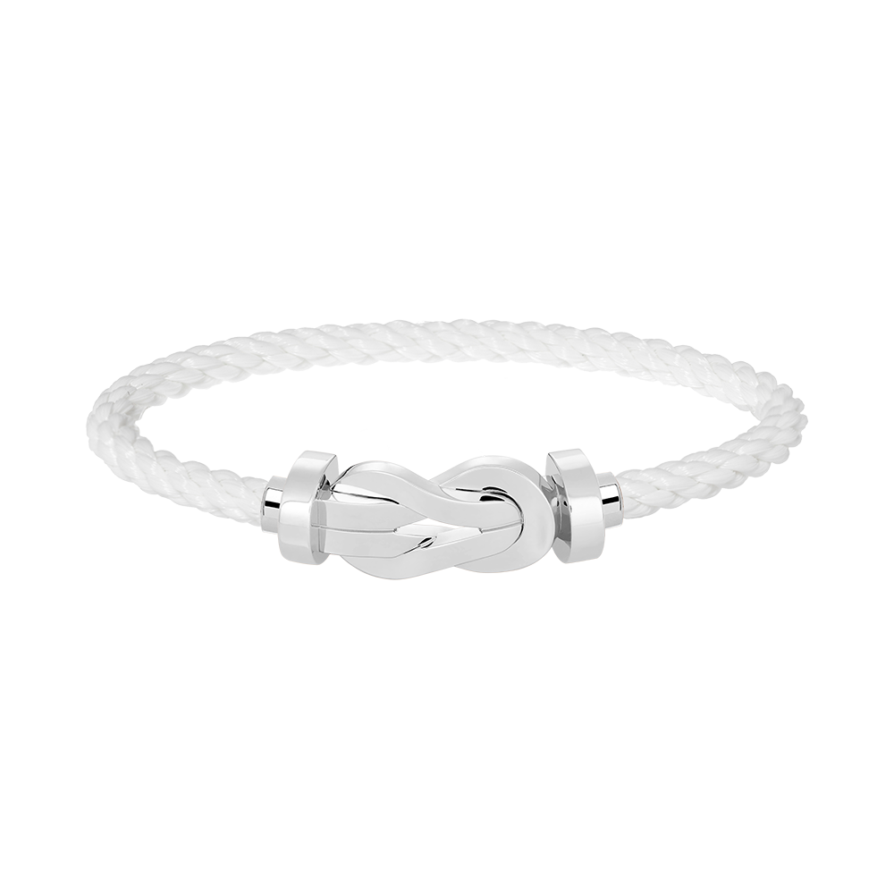 Mysitc CHANCE LARGE 8 FIGURE BUCKLE NO DIAMOND BRACELET SILVER