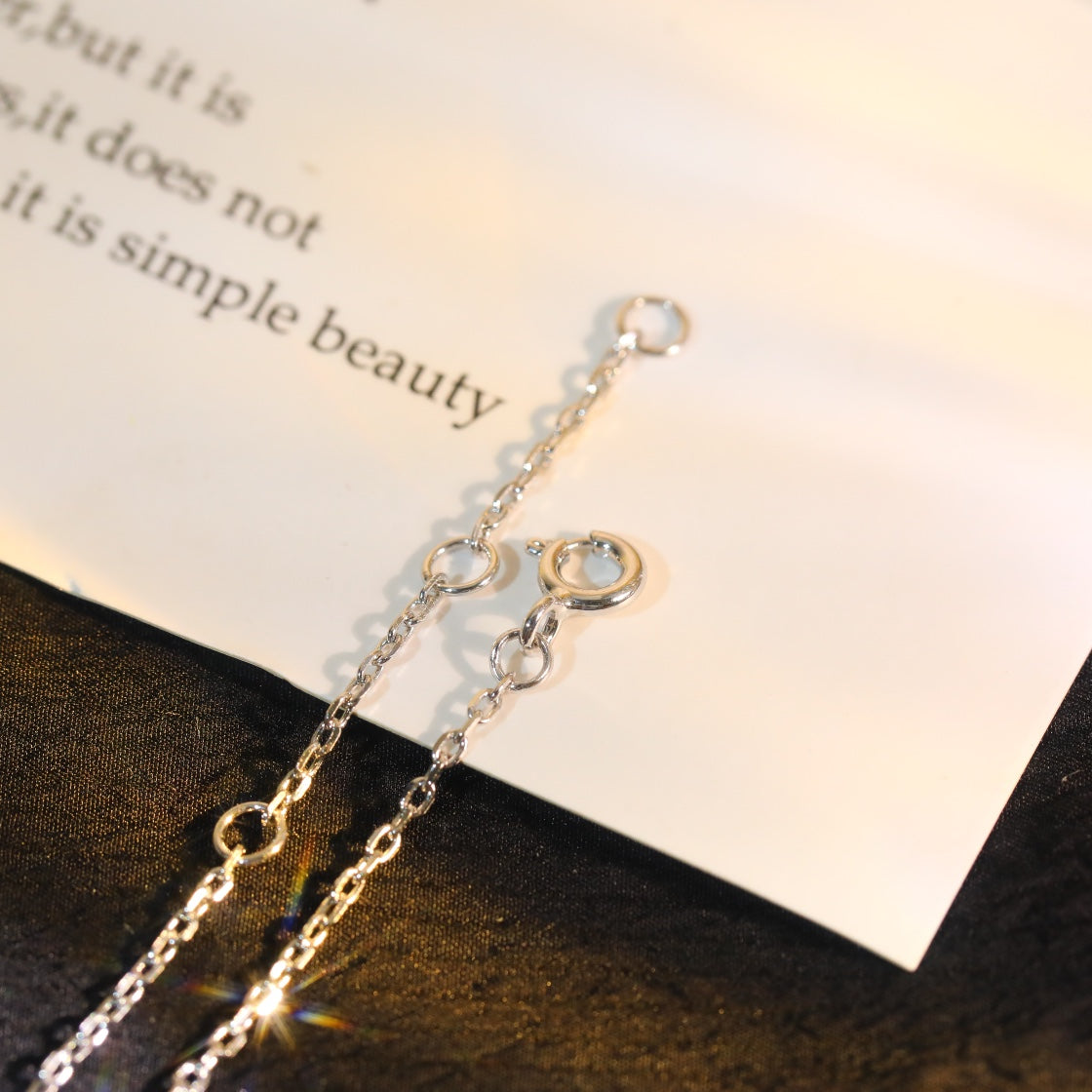 Mysitc SUN MOTIF PINK MOP SILVER BRACELET