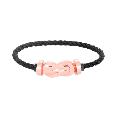 [Mystic]CHANCE LARGE 8 FIGURE BUCKLE NO DIAMOND BRACELET ROSE GOLD