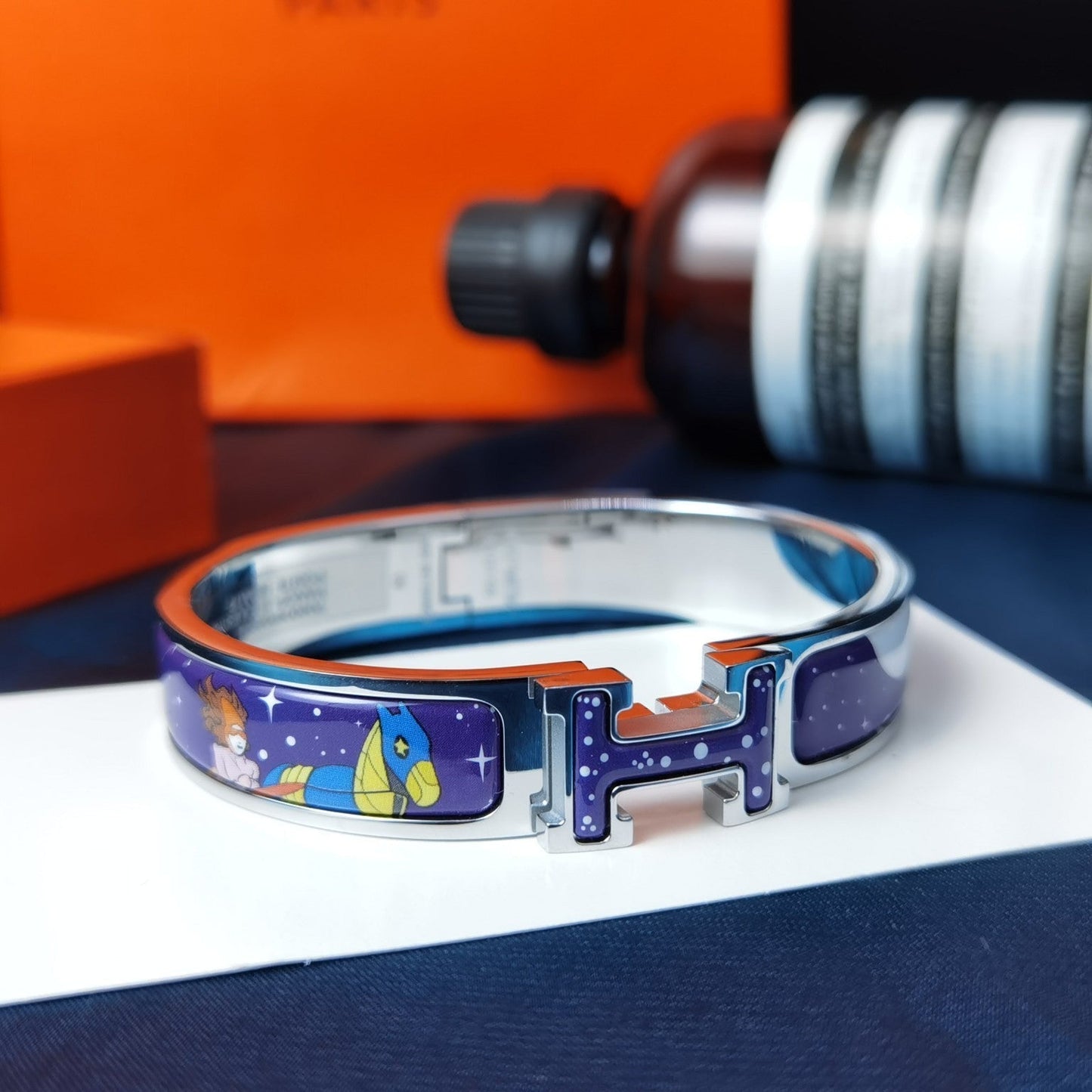 [Mystic]H STAR AND MOON BRACELET 12MM