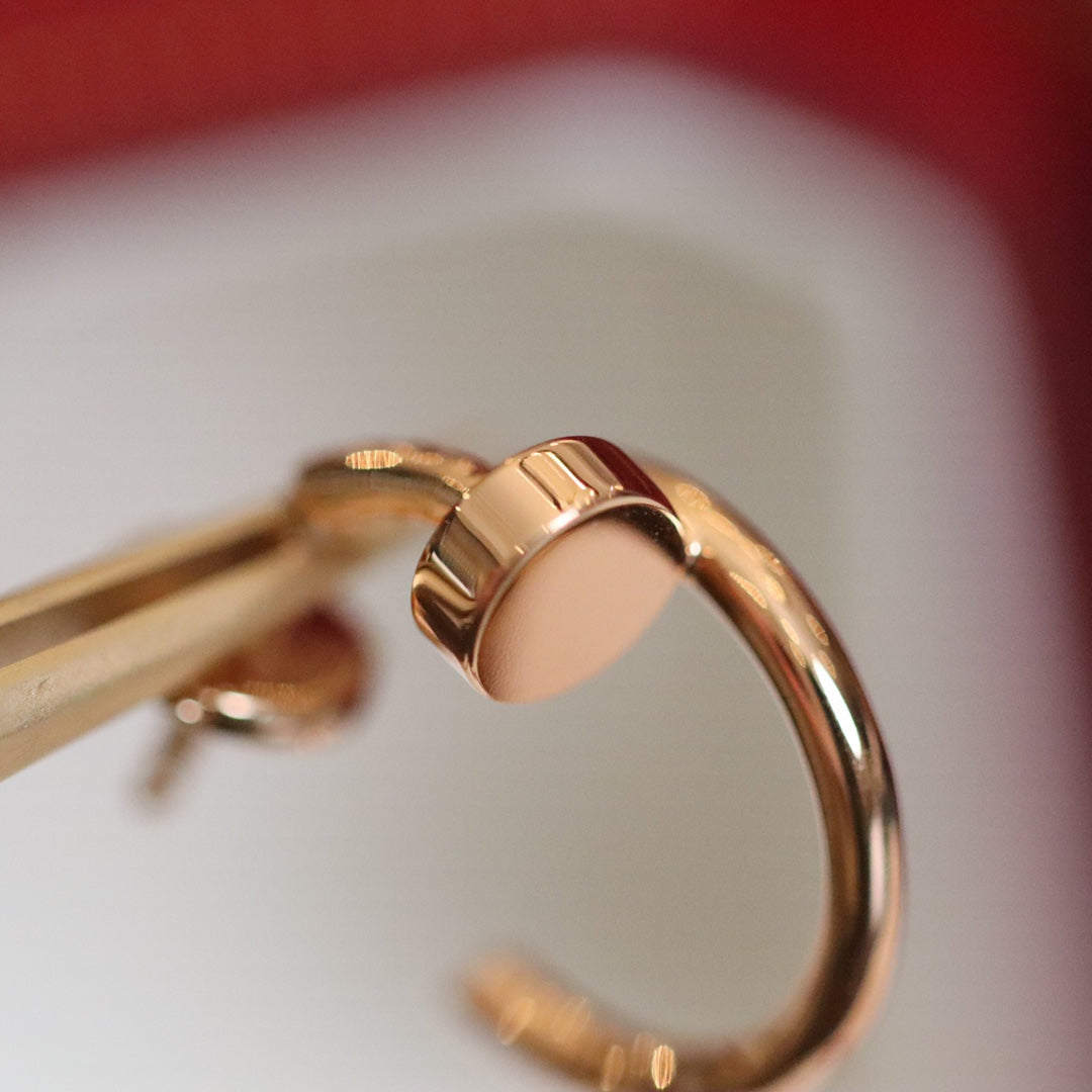 [Mystic]JUSTE EARRINGS PINK GOLD