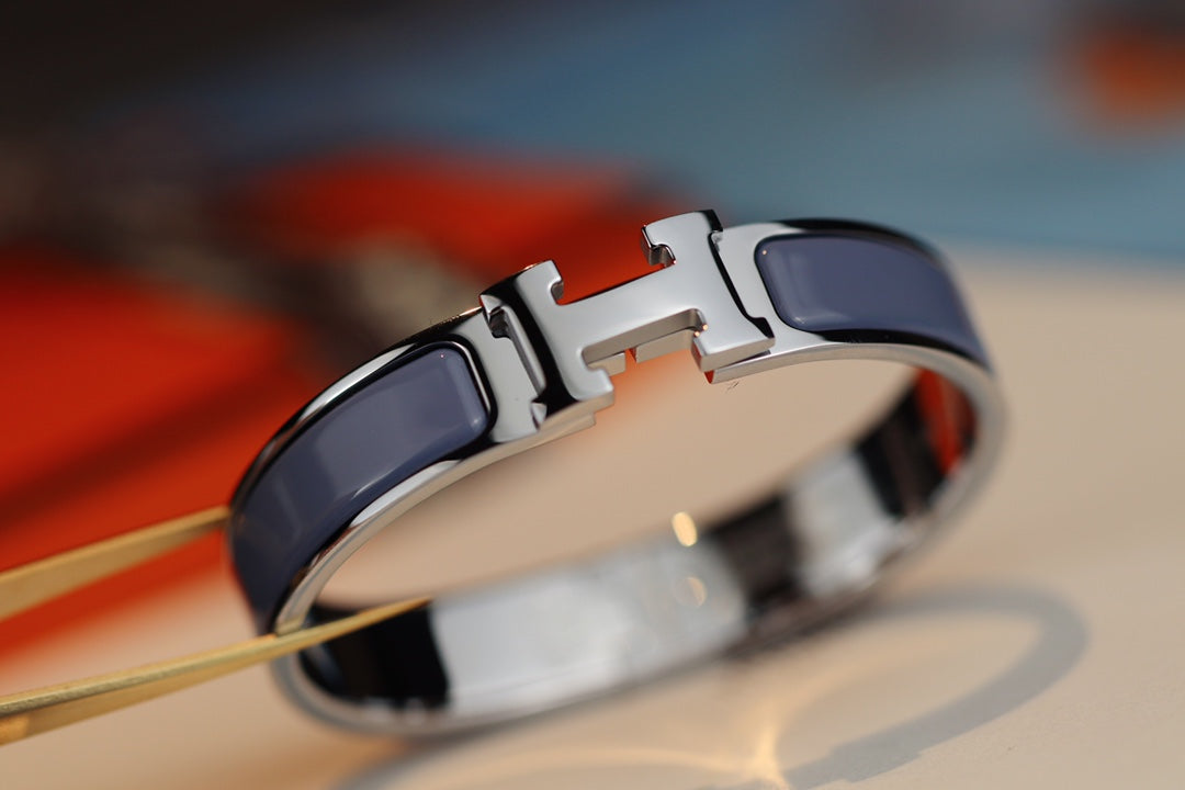 [Mystic]H BRACELET 12MM BLUE GRAY