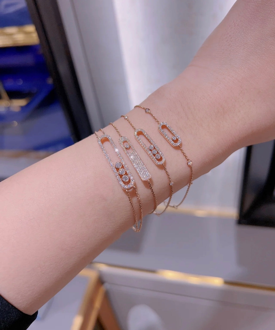 [Mystic ]MOVE CLASSIQUE DIAMOND PAVED BRACELET