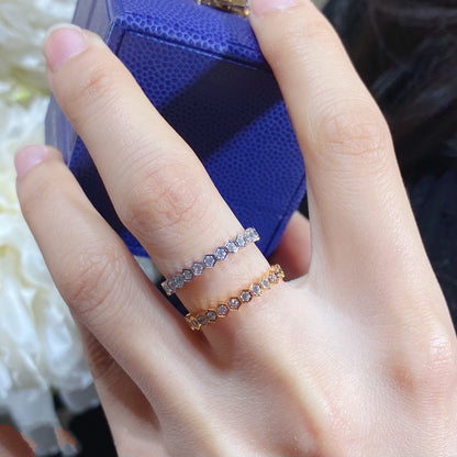 [Mystic]BEE LOVE DIAMOND PAVED SMALL RING
