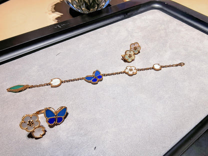 [Mystic]2026 NEW MODEL SPRING LUCKY 3 MOTIF GOLD RING