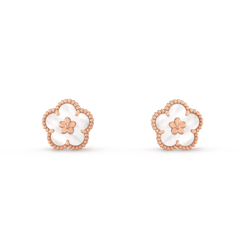 [Mystic]LUCKY  WHITE MOP EARRINGS