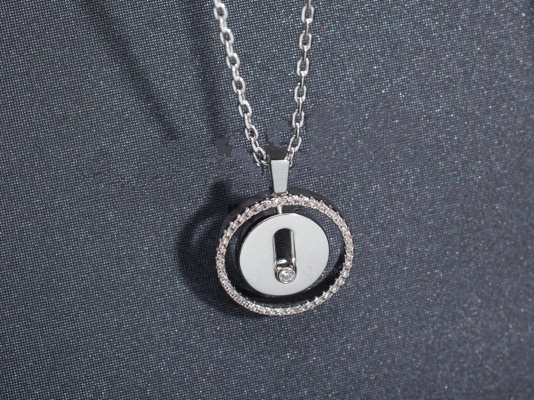 [Mystic ]Mystic  MOVE PM NECKLACE SILVER DIAMOND