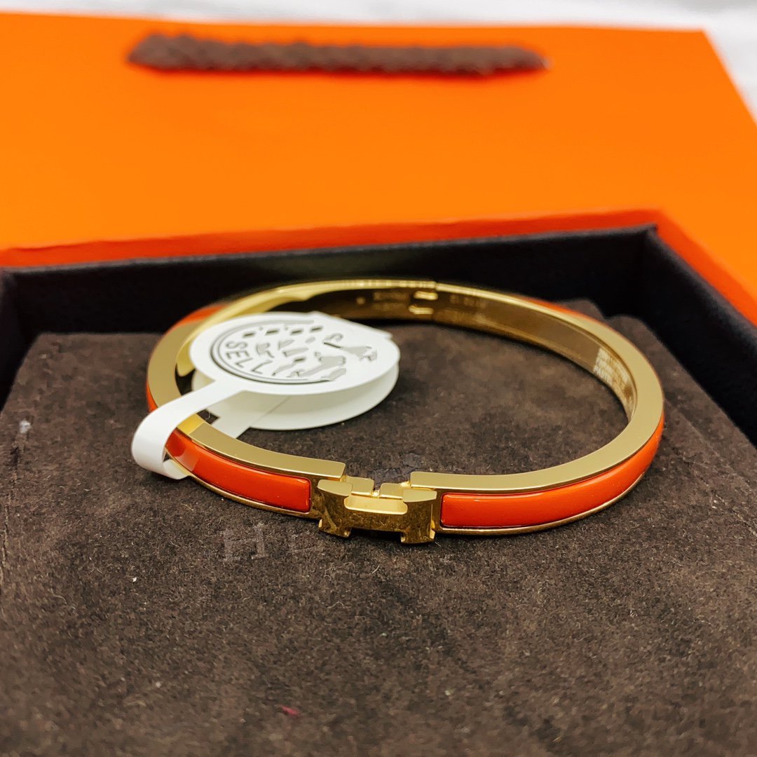 [Mystic]CLASSIC HM CLIC RED 8MM ENAMEL BRACELET