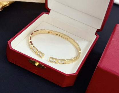 [Mystic]LOVE DIAMOND OPEN  BRACELET