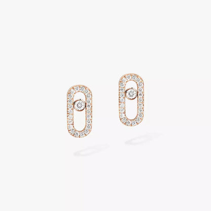 [Mystic ]Move Uno Diamond Earrings