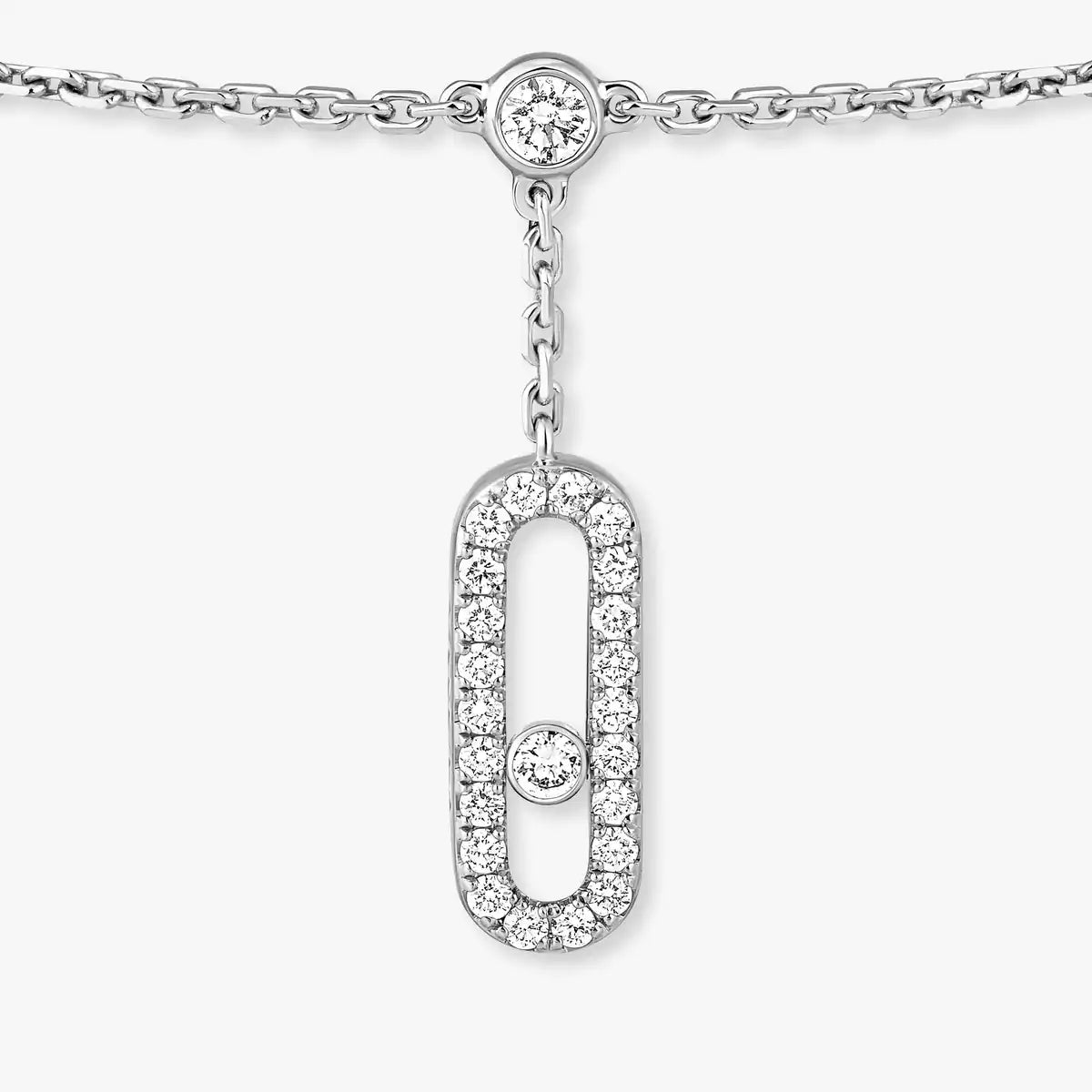[Mystic ] Move Uno pavé ankle bracelet