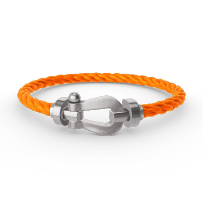 [Mystic]FORCE LARGE HORSESHOE NO DIAMOND BRACELET SILVER